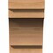 Ekena Millwork Mediterranean Rough Sawn Rafter Tail, Western Red Cedar, 4"W x 6"H x 16"L RFT04X06X16MED00RWR - alternate 2
